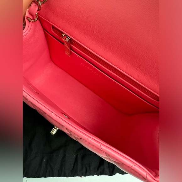 Chanel Mini Square Light Gold Hardware - Picture 7 of 10